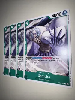 OP05-026 Sarquiss X4 Playset English One Piece Card Game TCG CCG - Image 3
