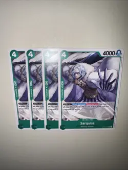 OP05-026 Sarquiss X4 Playset English One Piece Card Game TCG CCG - Image 5