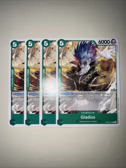 OP05-025 Gladius X4 Playset English One Piece Card Game TCG CCG - Image 1