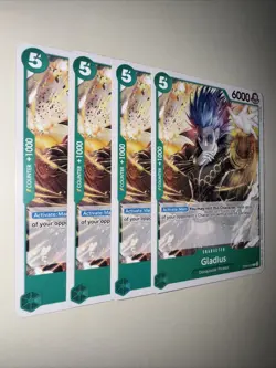OP05-025 Gladius X4 Playset English One Piece Card Game TCG CCG - Image 2