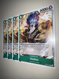 OP05-025 Gladius X4 Playset English One Piece Card Game TCG CCG - Image 3