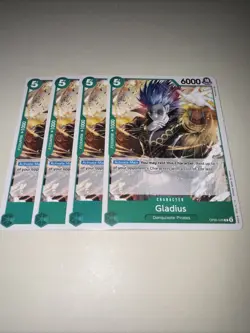OP05-025 Gladius X4 Playset English One Piece Card Game TCG CCG - Image 4