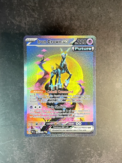 Iron Crown ex - 206/162 SIR - Temporal Forces - English Pokemon Card - Image 1