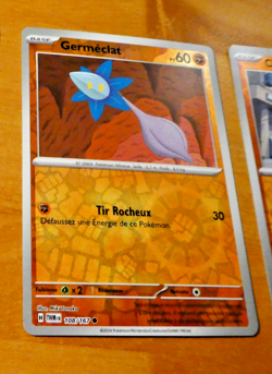 POKEMON MASCARADE CREPUSCULAIRE CARD REVERSE HOLO CARTE 108/167 FR TWM NM 2024 - Image 1