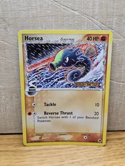 Horsea 31/101 EX Dragon Frontiers Reverse Holo Stamped Pokemon Card TCG - Image 1