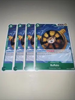 OP05-031 Buffalo X4 Playset English One Piece Card Game TCG CCG - Image 4
