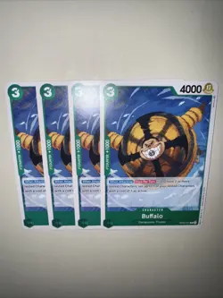 OP05-031 Buffalo X4 Playset English One Piece Card Game TCG CCG - Image 5