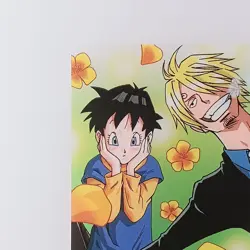Sanji Pan - Dragon Ball × One Piece Weekly Jump 40th Wafer Card JADP-06-024 - Image 3