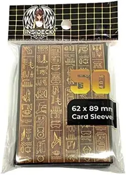 Yugioh Card Sleeves - Ancient Egypt [50pcs] Gold - Image 4