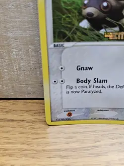 Zigzagoon 74/106 EX Emerald Reverse Holo Stamped Pokemon Card TCG - Image 5