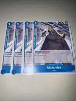 OP05-053 Mozambia X4 Playset English One Piece Card Game TCG CCG - Image 4