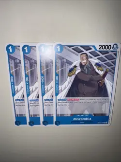 OP05-053 Mozambia X4 Playset English One Piece Card Game TCG CCG - Image 5
