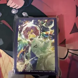 Pokemon Tyranitar Premium Tera Terastal Card Sleeves Deck Shield X65 - Image 1