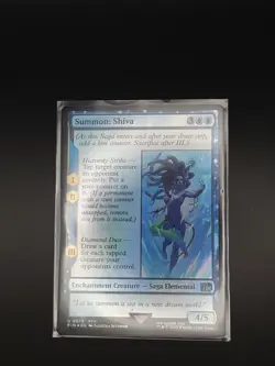 MTG Summon: Shiva Final Fantasy Foil #0078 - Image 1