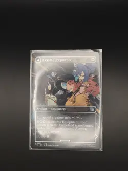 MTG Final Fantasy ARTIST BORDERLESS U Crystal Fragments #0357 - Image 1