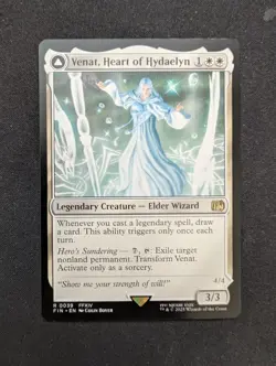 MTG Venat, Heart of Hydaelyn English Final Fantasy FIN NM R0039 - Image 1