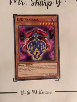 D/D PANDORA - 1st EDITION CORE-EN011 ENGLISH Yu-Gi-Oh! CARD COMMON KONAMI 2015 - Image 3