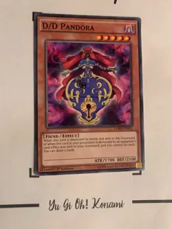 D/D PANDORA - 1st EDITION CORE-EN011 ENGLISH Yu-Gi-Oh! CARD COMMON KONAMI 2015 - Image 4