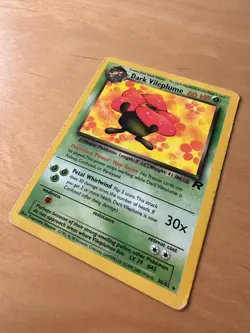 Dark Vileplume 30/82 Pokemon Team Rocket Set Rare Card Very Good Condition - Image 2