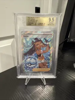 2022 Pokemon Sword & Shield Lost Origin Nessa #TG27/TG30 PSA 10 - Image 1