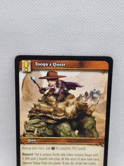 World of Warcraft TCG Tooga's Quest Heroes of Azeroth 359 WOW Card NM Rare - Image 2