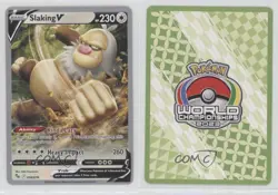 Slaking V Pokemon World Championships 2023 Decks #058 14dq - Image 3