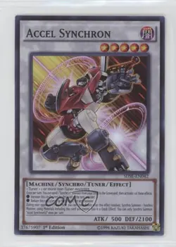 Accel Synchron 1st Ed. YuGiOh Extreme Structure Deck #SDSE-EN042 0k8a - Image 1