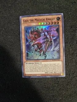 1X NM Gaia the Magical Knight - ROTD-EN001 - Super Rare 1st Edition yugioh - Image 1
