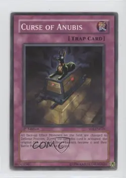 Curse of Anubis 1st Ed. YuGiOh Dragon's Roar Structure Deck #SD1-EN028 2005 0p5r - Image 1