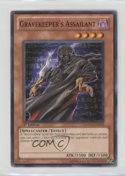 Gravekeeper's Assailant 1st Ed. YuGiOh Marik Structure Deck #SDMA-EN013 0k8a - Image 1