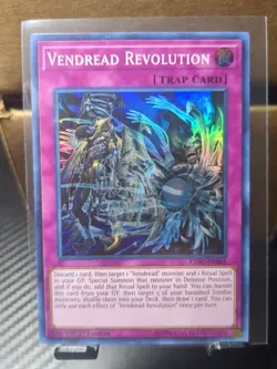 Yugioh - Vendread Revolution - EXFO-EN085 - Super Rare - 1st Ed. -NM/M - Image 1