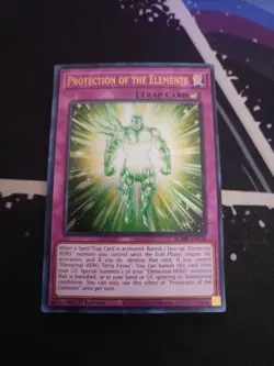 Protection of the Elements - BLMR-EN038 - Ultra Rare - 1st Edition Yugioh - Image 1