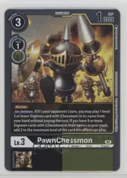 2023 Digimon Card Game - Versus Royal Knights (BT13) R PawnChessmon 6ts - Image 1