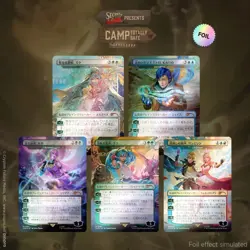 Hatsune Miku Secret Lair Autumn Foil Japanese Card Magic the Gathering - Image 1