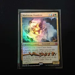 Maelstrom Wanderer Foil Signed Magic the Gathering Card Used - Image 1