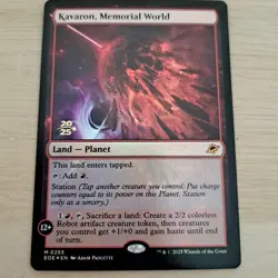 MTG Kavaron, Memorial World FOIL PROMO - Image 1