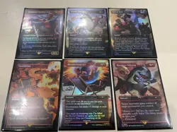 Secret Lair Marvel Deadpool Foil Edition MTG Trading Card Set - Image 1