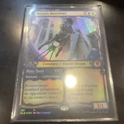 MTG Brazen Borrower Foil Magic Card Modern Legacy Played - Image 1