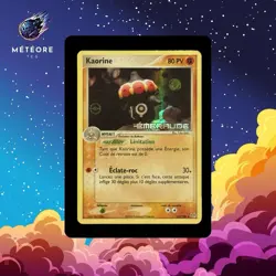 Carte Pokemon Kaorine 24/106 Reverse Bloc EX Emeraude FR - Image 1