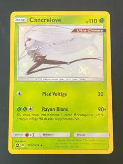 CARTE POKEMON CANCRELOVE SV5/SV94 FR ULTRA RARE SL DESTINEES OCCULTES - NEUF - Image 1