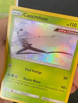 CARTE POKEMON CANCRELOVE SV5/SV94 FR ULTRA RARE SL DESTINEES OCCULTES - NEUF - Image 2