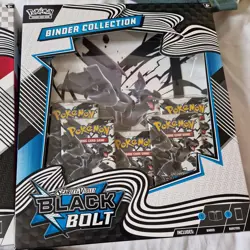 Pokemon | 1x Black Bolt & 1x White Flare | Binder Collection | all 8 tins - Image 3