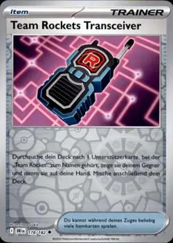 Pokemon 178/182 - Team Rockets Transceiver - Reverse Holo - Ewige Rivalen - Image 1