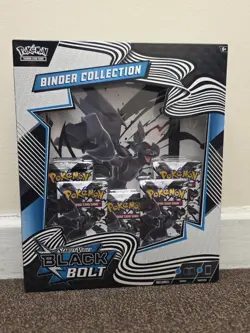 Pokemon TCG - Black Bolt Binder Collection - Brand New & Sealed Card Game - Image 1