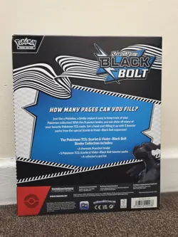 Pokemon TCG - Black Bolt Binder Collection - Brand New & Sealed Card Game - Image 2