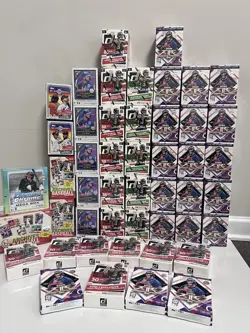 HUGE Lot of 36 Factory Sealed 2020 Sports Trading Card Boxes + Bonus Packs! - Image 1