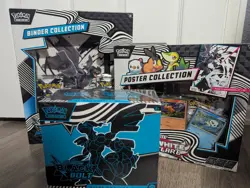 Pokemon TCG Black Bolt Elite Trainer Box, Binder Collection + Poster. New/Sealed - Image 1