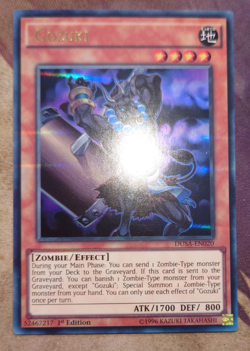 YUGIOH Ultra Gozuki DUSA-EN020 1st Edition - Image 1