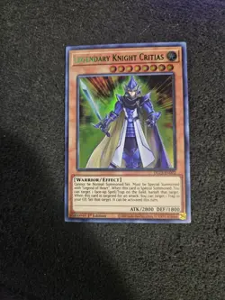 Legendary Knight Critias (Green) DLCS-EN002 - Ultra Rare - LP - 1st ed - Yugioh - Image 1