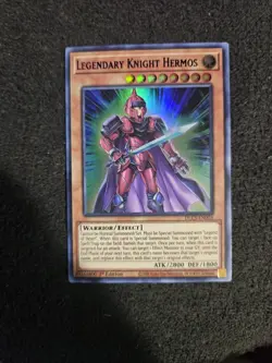 Legendary Knight Hermos (Purple) DLCS-EN003 - Ultra Rare - LP - 1st ed - Yugioh - Image 1
